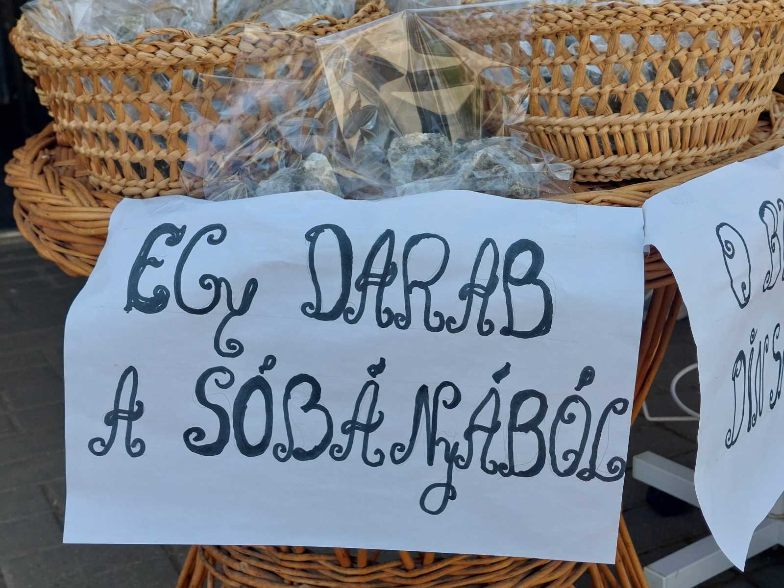 Darabokban a sóbánya és a parajdi mindennapok | A szerző felvételei