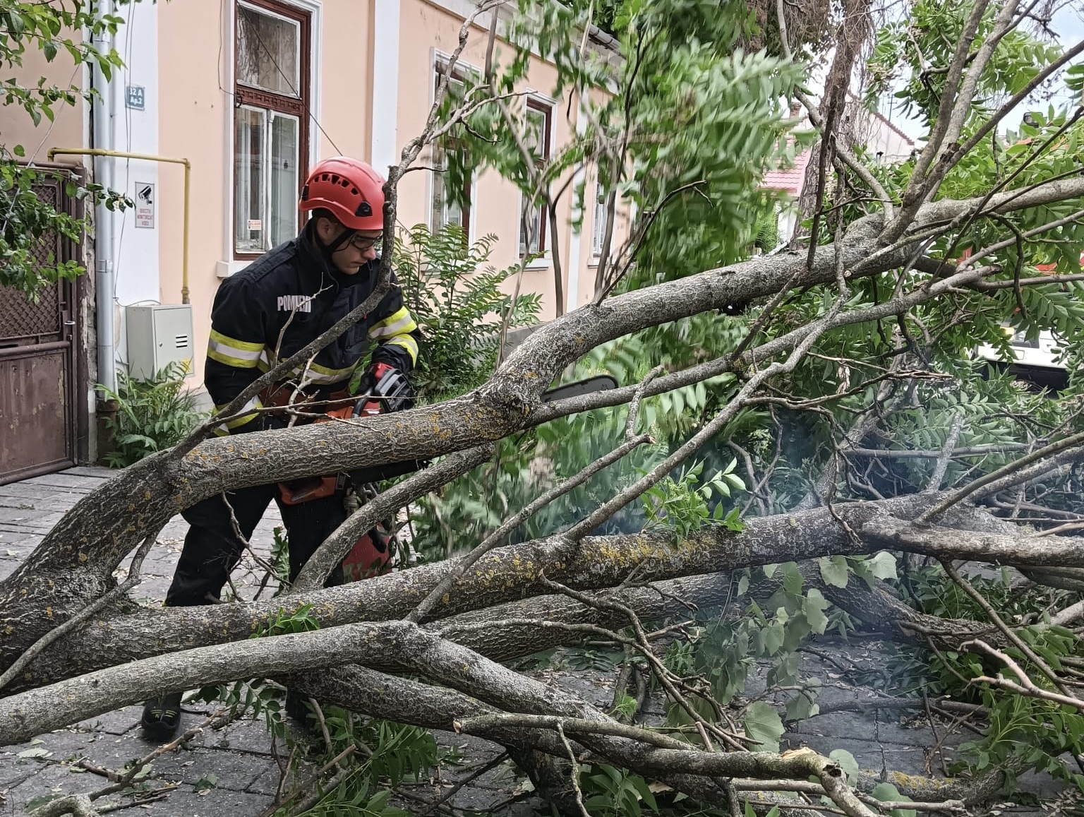 Vihar sújtotta Maros megyét | Fotó: ISU Maros