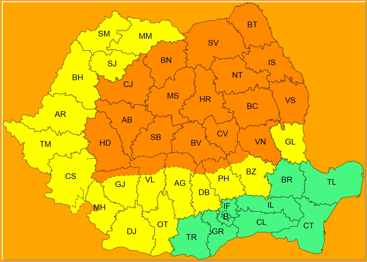 Ezekben a megyékben számíthatunk szélsőséges időjárásra | Fotó: Országos Meteorológiai Szolgálat