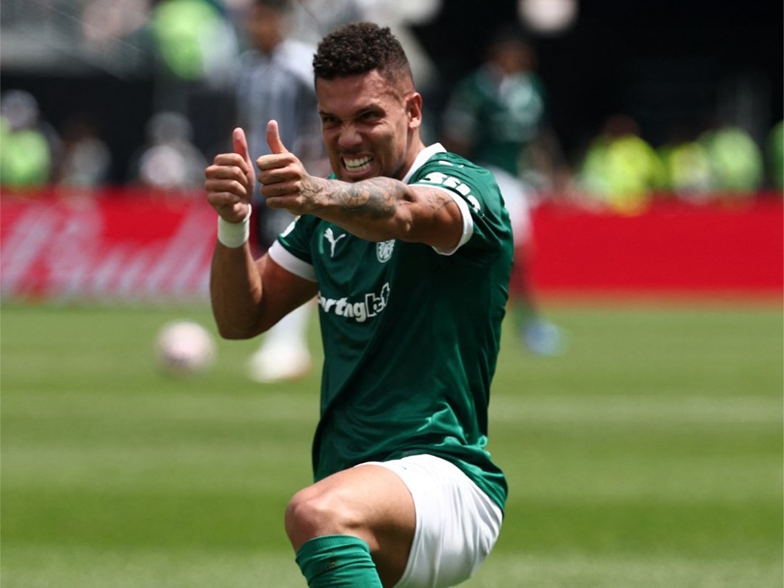 A meccs végén szereztek pontot | Fotó: Palmeiras Facebook oldala