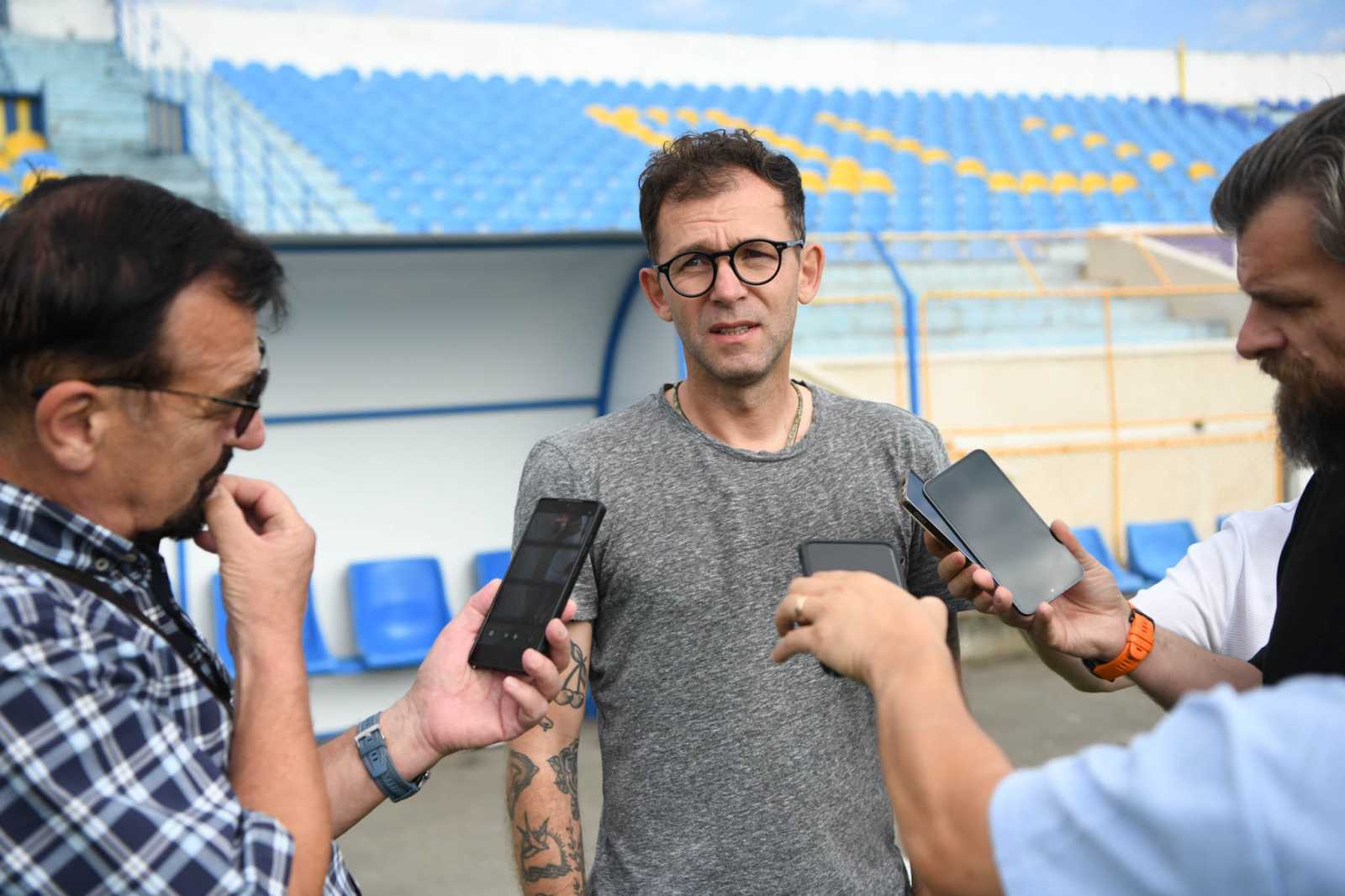 Bogdan Lobonț, a Szatmárnémeti Olimpia VSK menedzsere.