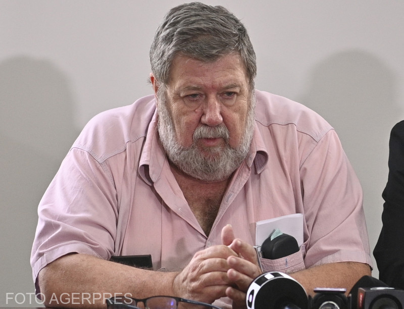 Bogdan Hossu szakszervezeti vezető. | Fotó: Agerpres