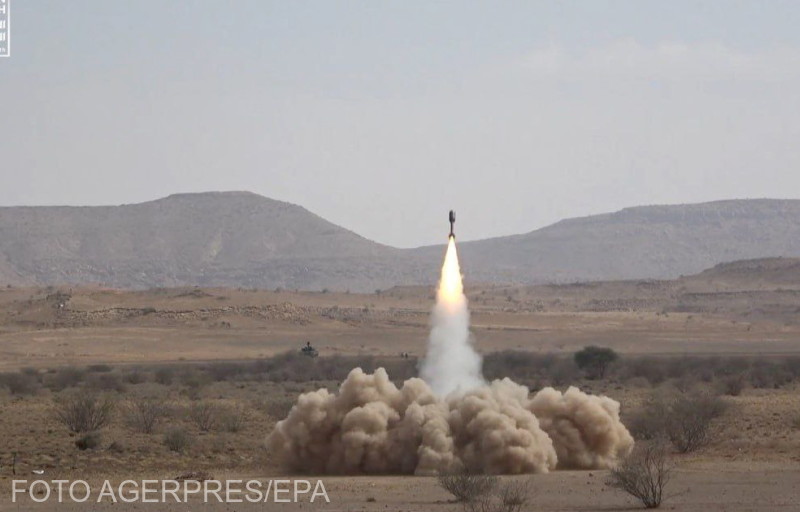 Jemenben bevetett precíziós bomba | Fotó: Agerpres/EPA