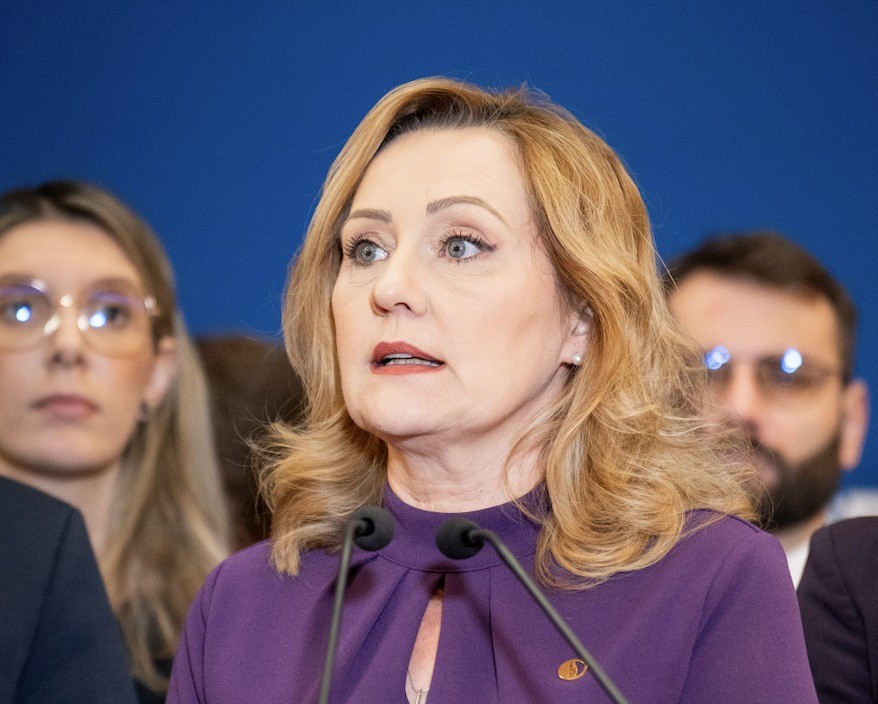 Az USR szerint Lasconi rosszul tette, hogy ezt a kampányban cselekedte | Fotó: Elena Lasconi/Facebook