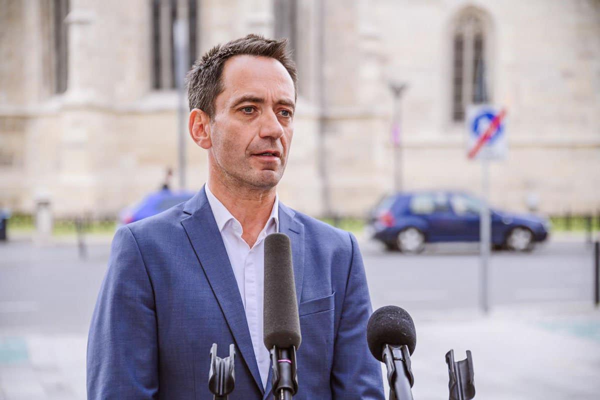 Csoma Botond is szavazott. | Fotó: Kolozs megyei RMDSZ