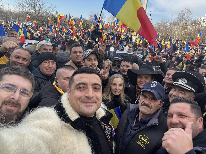Radikális változásokra készül, ha megválasztják | Fotó: George Simion Facebook oldala