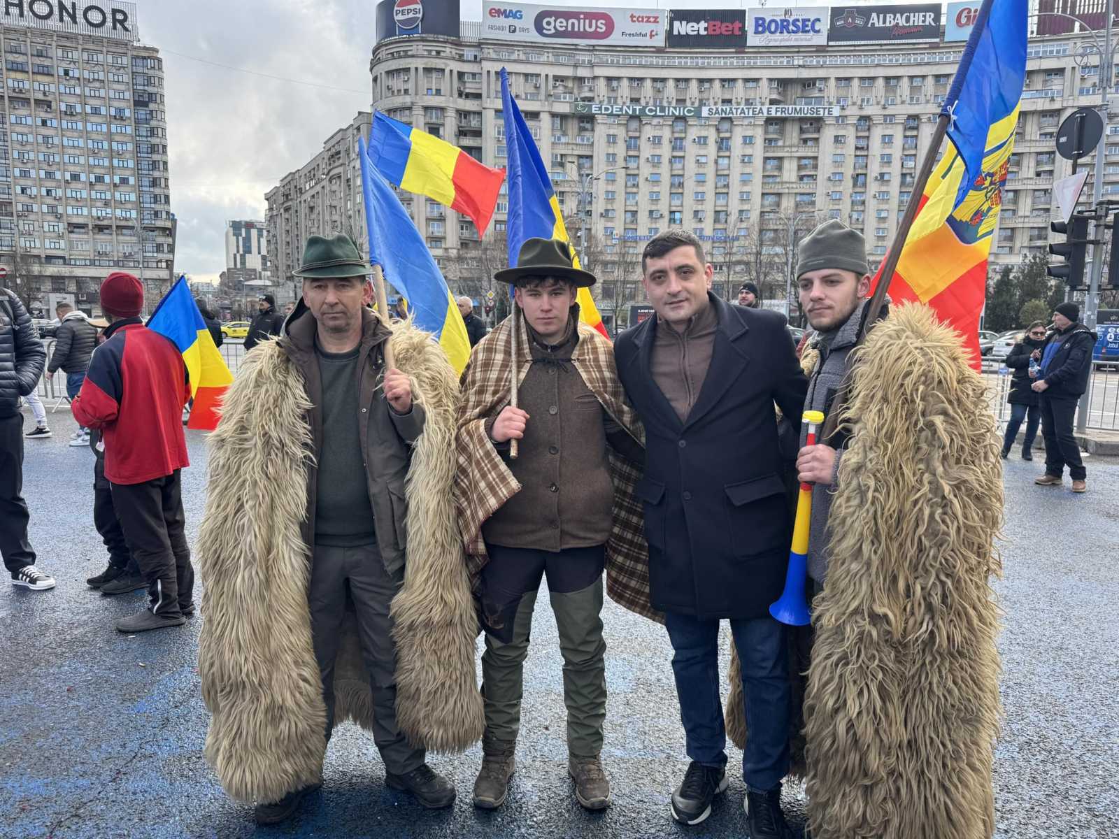 Simion hangosan hirdetett szuverenista politikája is csak egy marketingofgás? Fotó: George Simion Facebook oldala 