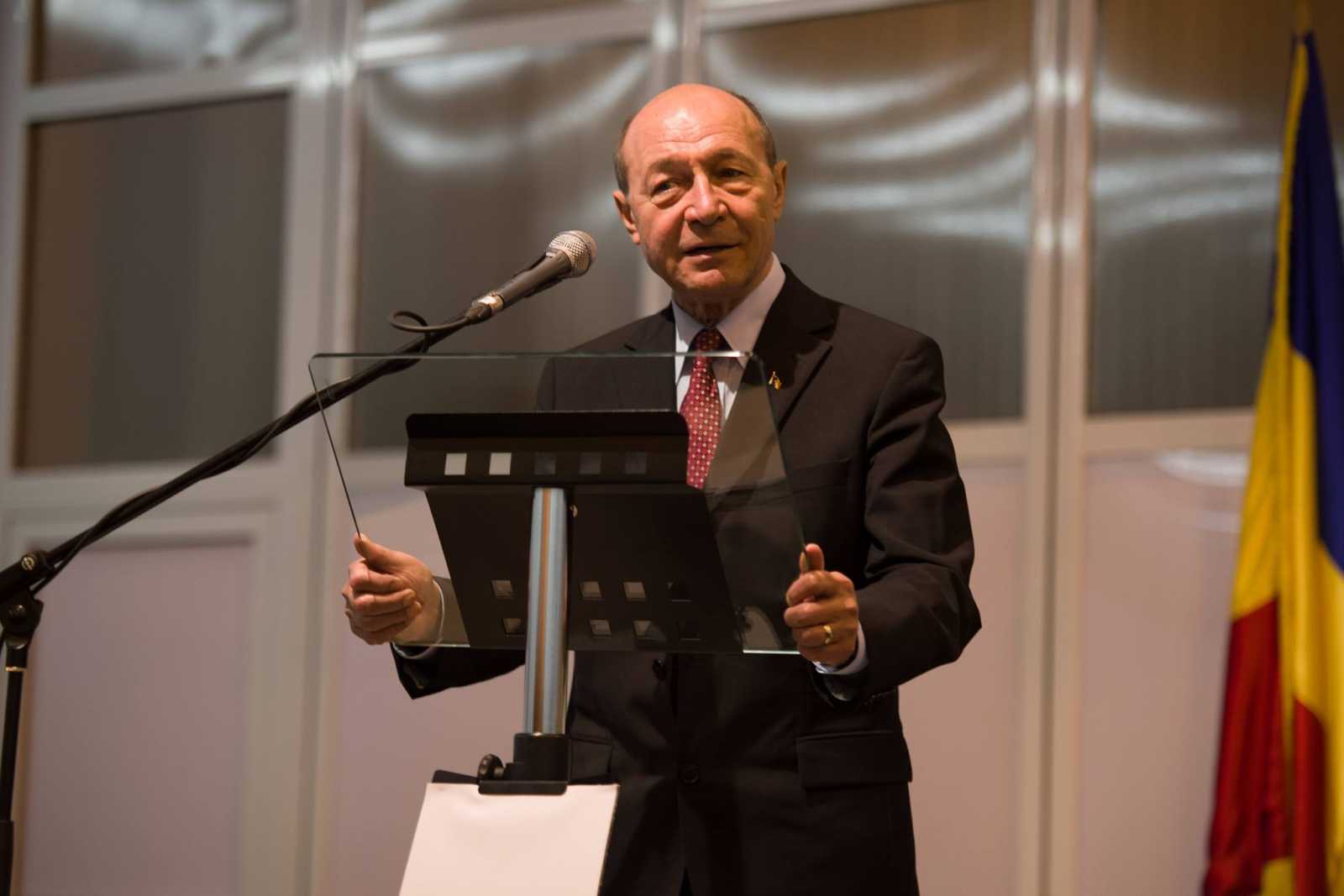 A volt államfő szerint nem esélytelen Nicușor Dannak előnyt szerezni. | Fotó: Arcív-Traian Băsescu Facebook oldala