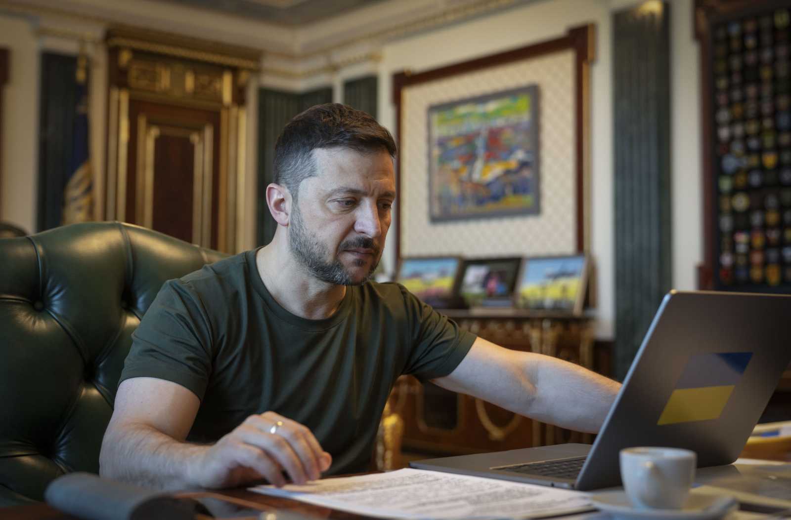 Az ukrán elnök szerint szükség van a koalícióra | Fotó: Volodimir Zelenszkij X-oldala