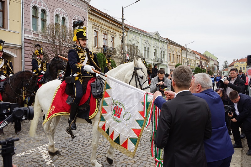 Az esemény Kézdivásárhely főterén kezdődik | A szerző felvétele