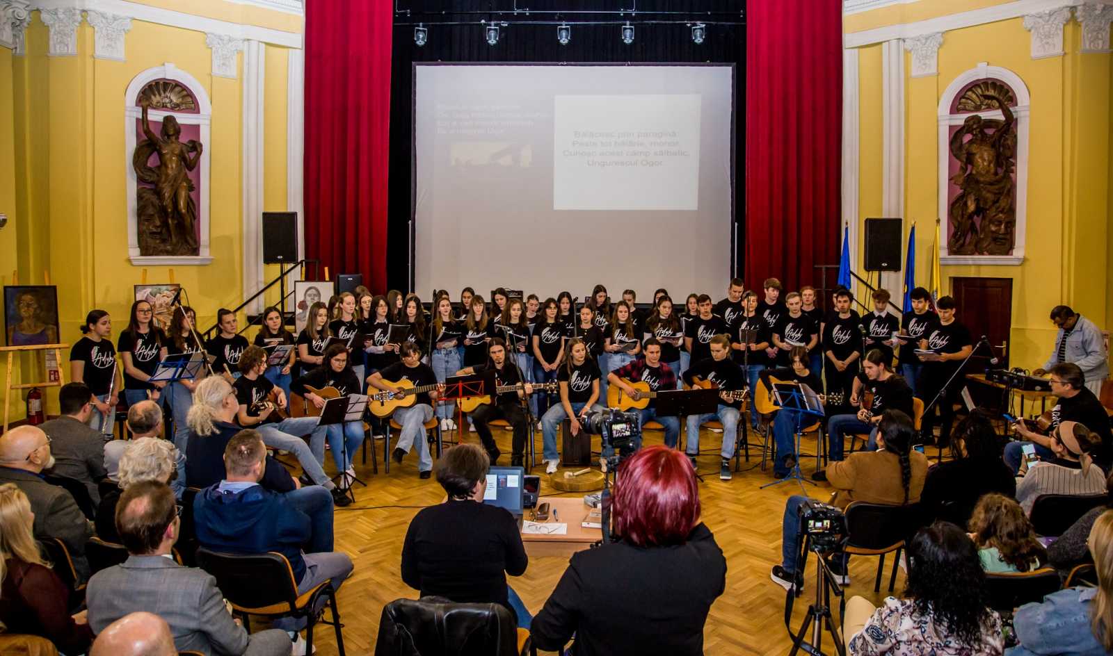 A gála fénypontja a zilahi l’Adyk együttes | Fotó: a szerző felvétele