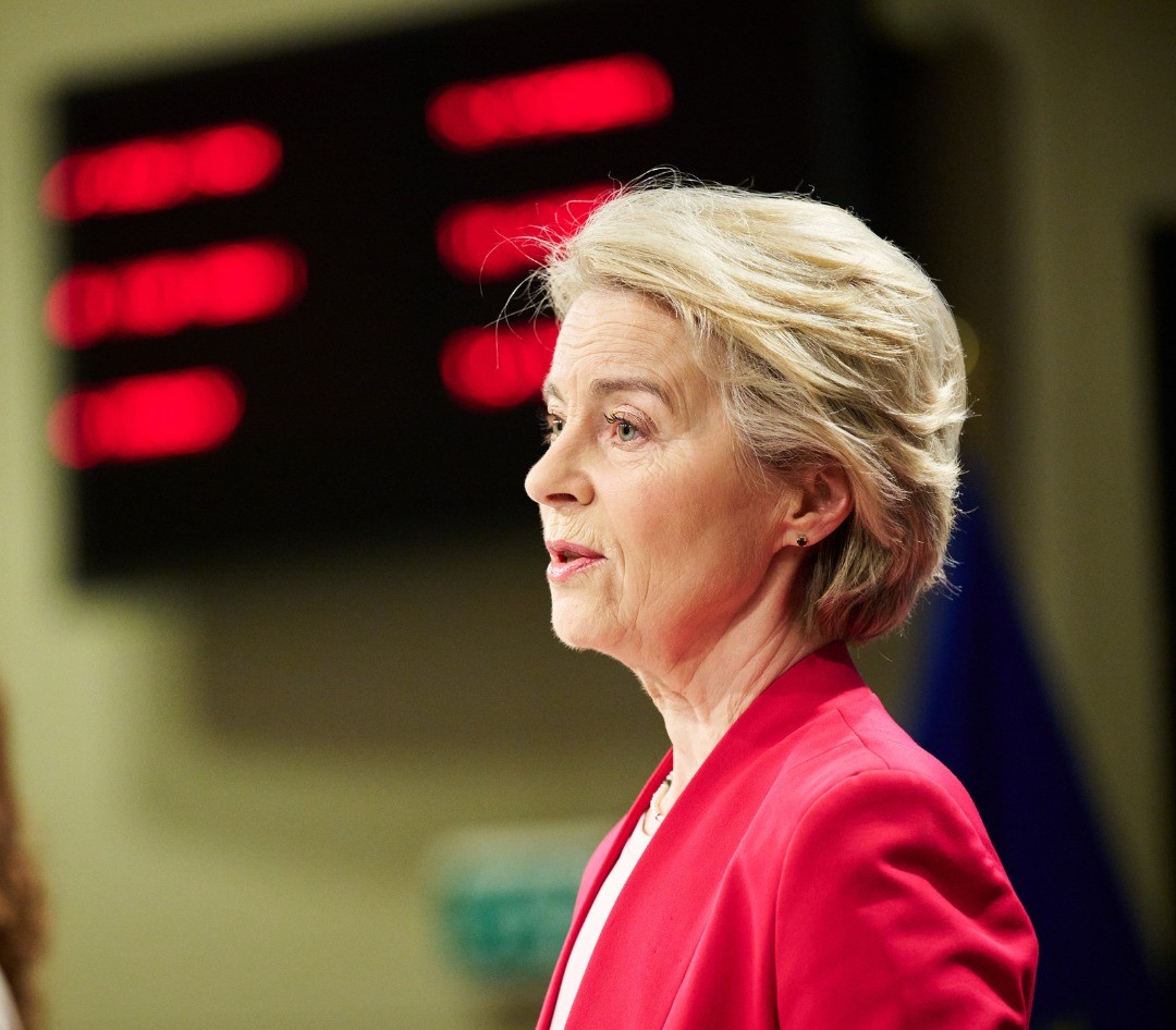 Bajban van Ursula von der Leyen Fotó: az Európai Bizottság Facebook oldala