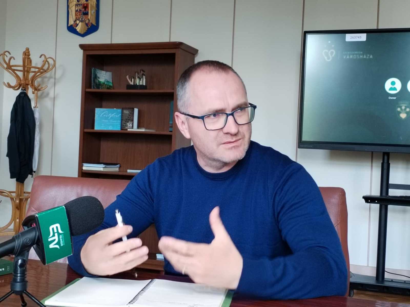 Korodi Attila, Csíkszereda polgármestere | A szerző felvétele