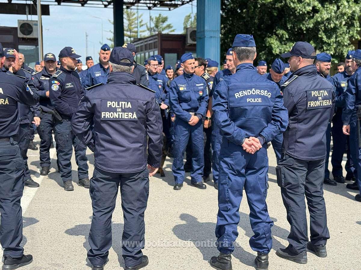 Jó volt az együttműködés | Fotó: Romána Határrendészet