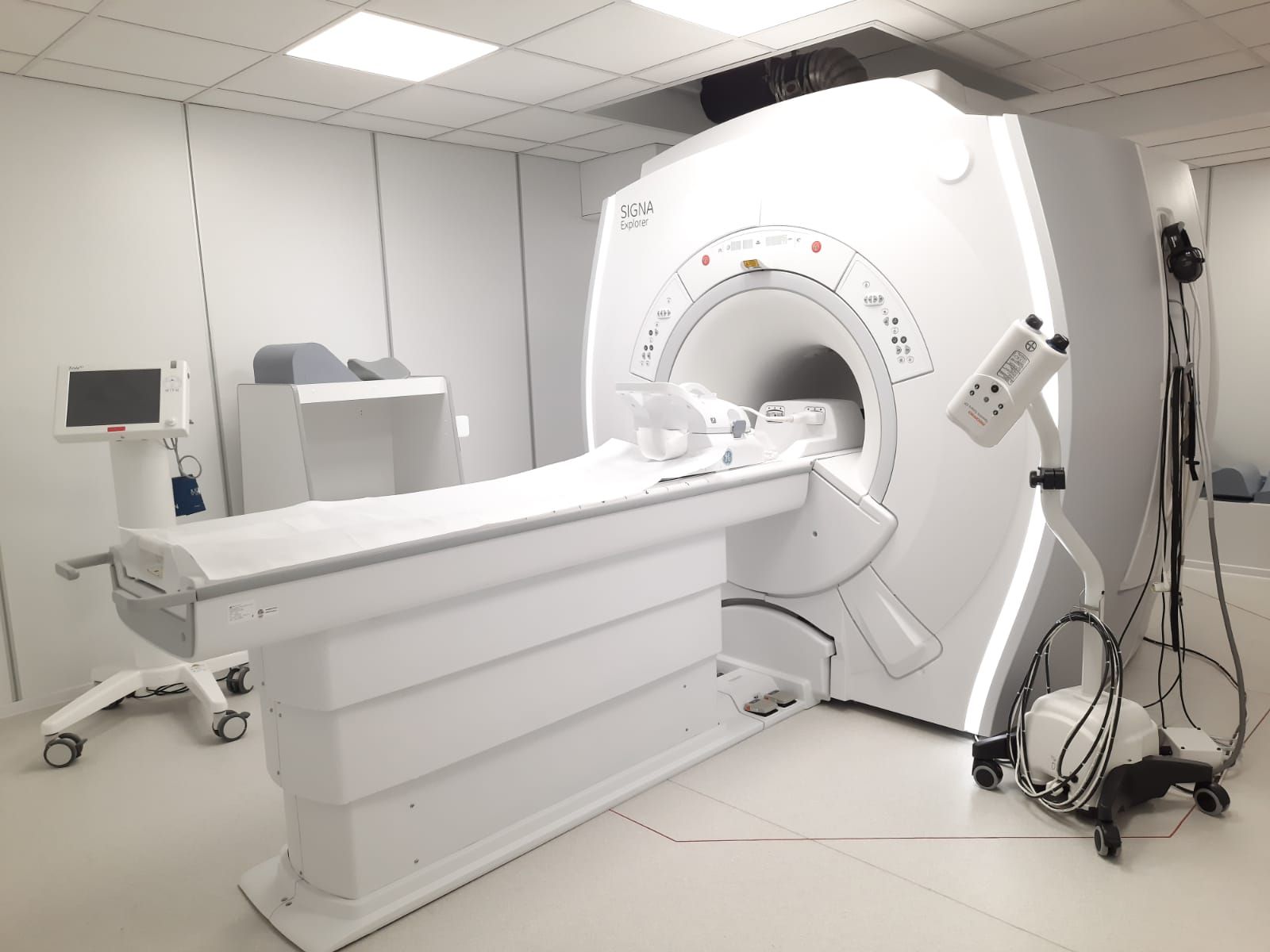 MRI-készülék a csíkszeredai kórházban | Fotó: Csíkszeredai Megyei Sürgősségi Kórház/Facebook