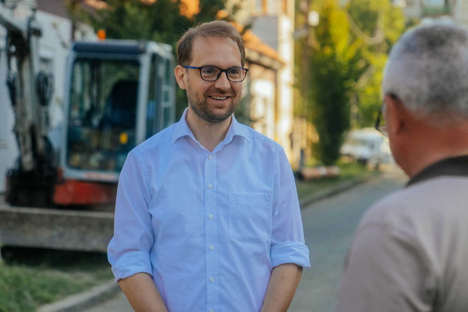 Azt üzente, hogy nem szalad el a felelősség elől | Fotó: Dominic Fritz Facebook-oldala