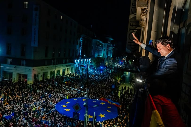 Nicuşor Dan nyerte az elnökválasztást | Fotó: Nicușor Dan Facebook-oldala