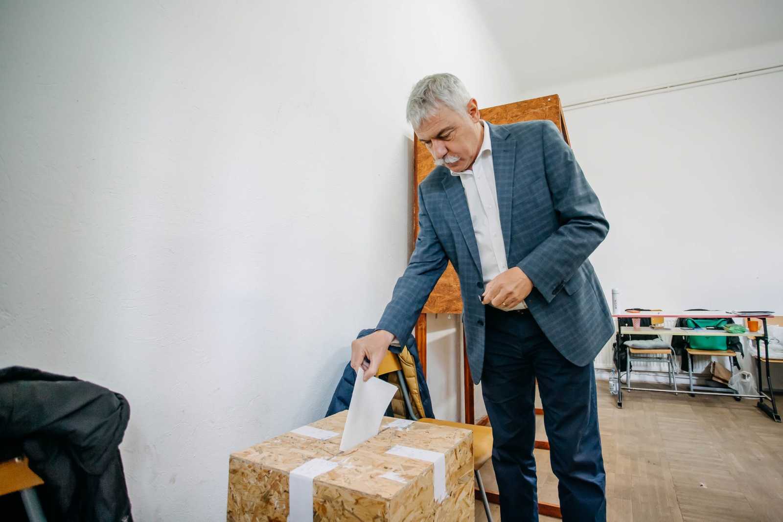 Tamás Sándor a magyarellenes erők megállítására szavazott | Fotó: Tamás Sándor/Facebook