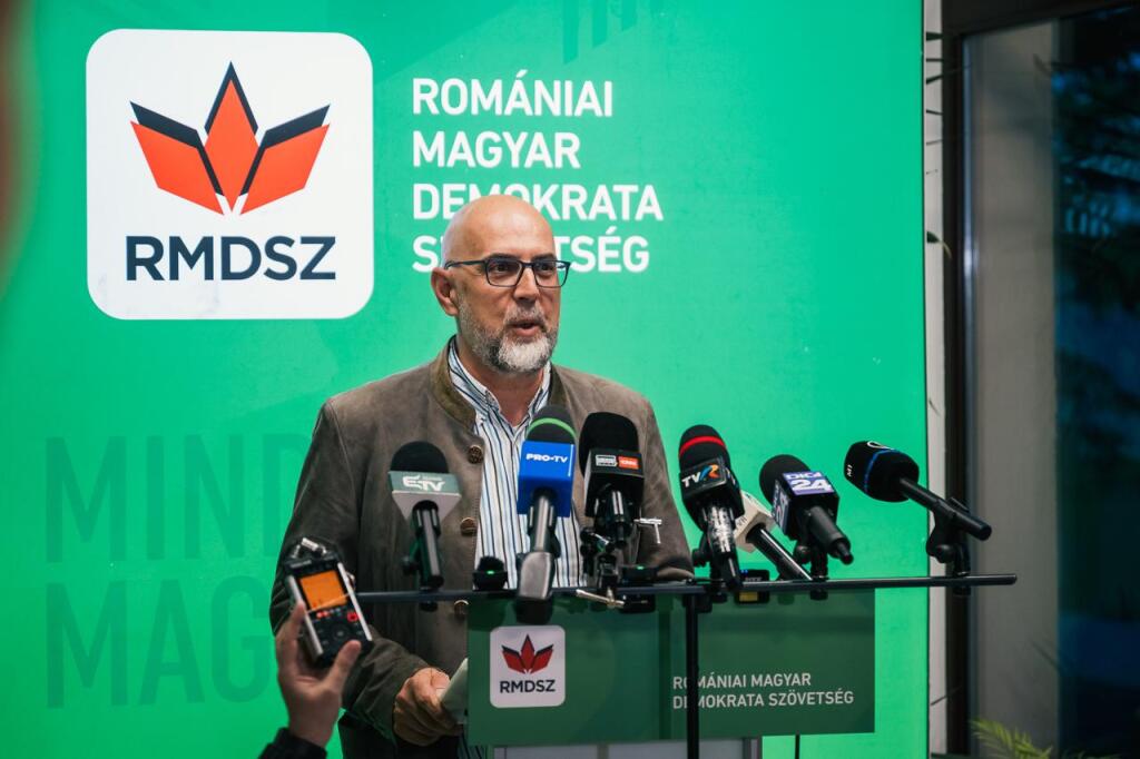 Köszönetet mondott a magyaroknak | Fotó: RMDSZ
