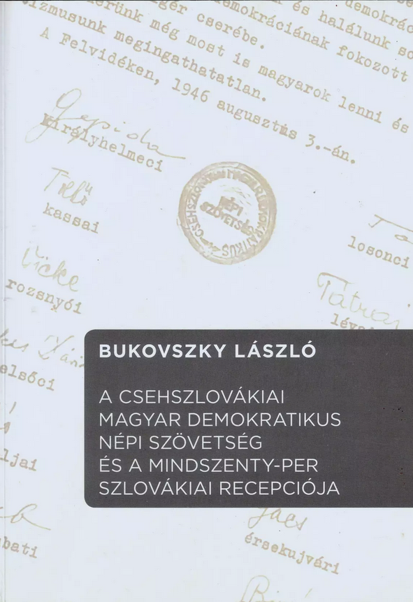 A Bukovszky könyv borítója l Fotó: ma7