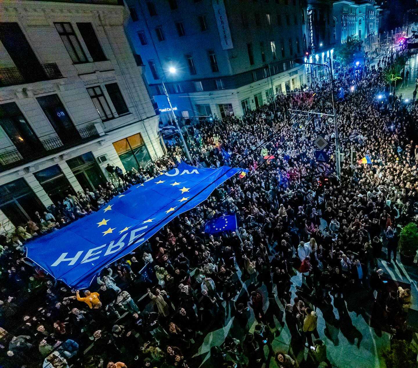 A magyar közösségnek is megköszönte a támogatást Nicușor Dan | Fotó: Nicușor Dan Facebook oldala