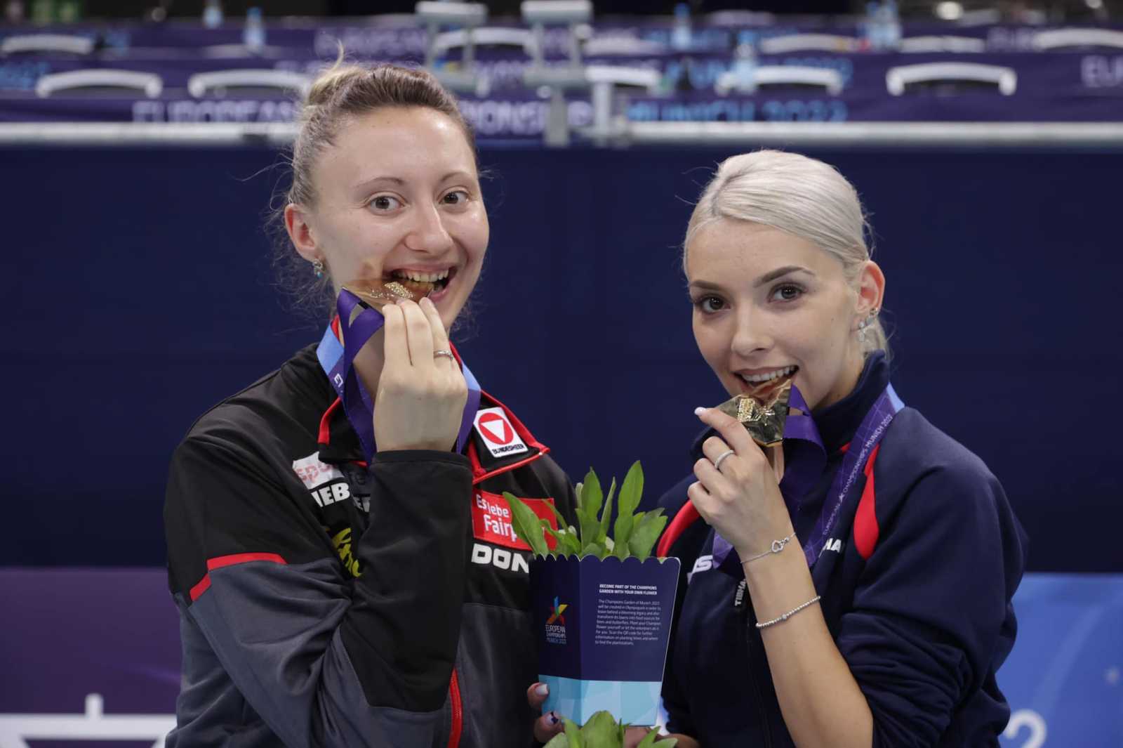 Szőcs Bernadett és Sofia Polcanova./ Fotó: Sofia Polcanova Facebook-oldala