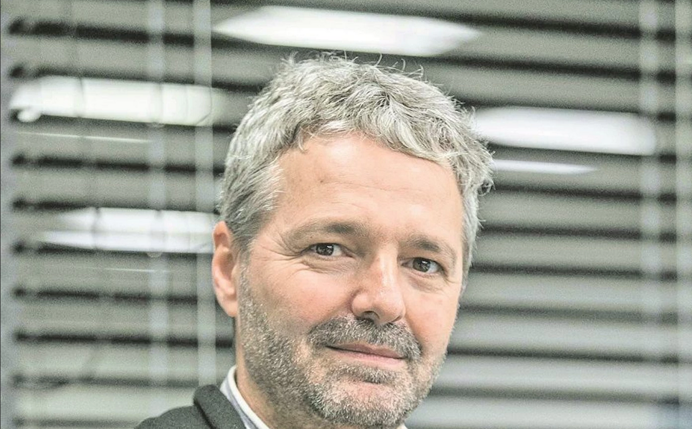 Az interjúkészítő Lajos P. János l Fotó: Új Szó