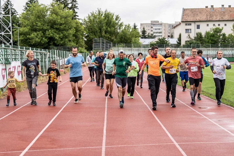 A verseny célja, hogy a hat fős csapatok folyamatosan mozogjanak | Korábbi fotó: Fitness Tribe