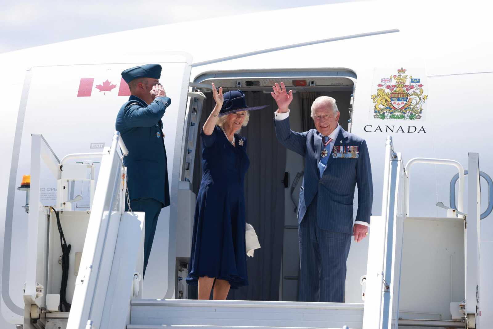 Az uralkodó pár kanadai látogatásuk végeztével. | Fotó: The Royal Family/Facebook