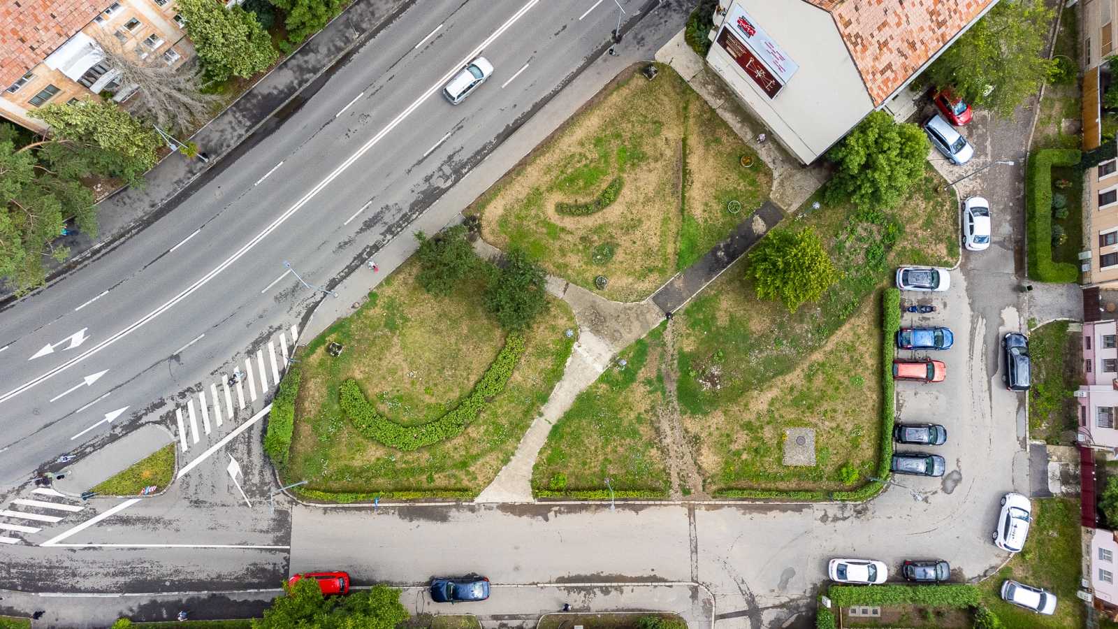 Térrendezés után ide kerül Petőfi Sándor szobra | Fotó: Antal Árpád Facebook-oldala/archív felvétel