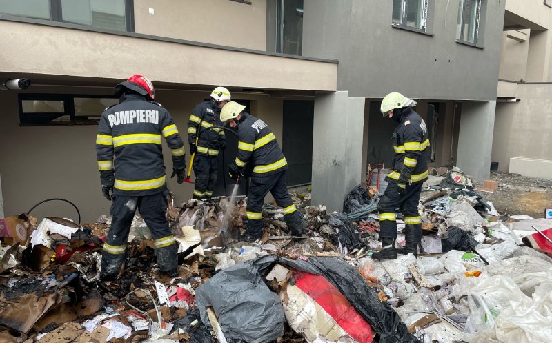 A hatodik emeleten keletkezett tűz | Fotó: katasztrófavédelem