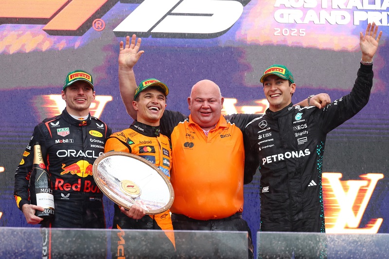 A 25 éves pilótának ez volt pályafutása ötödik futamgyőzelme | Fotó: F1 Facebook oldala