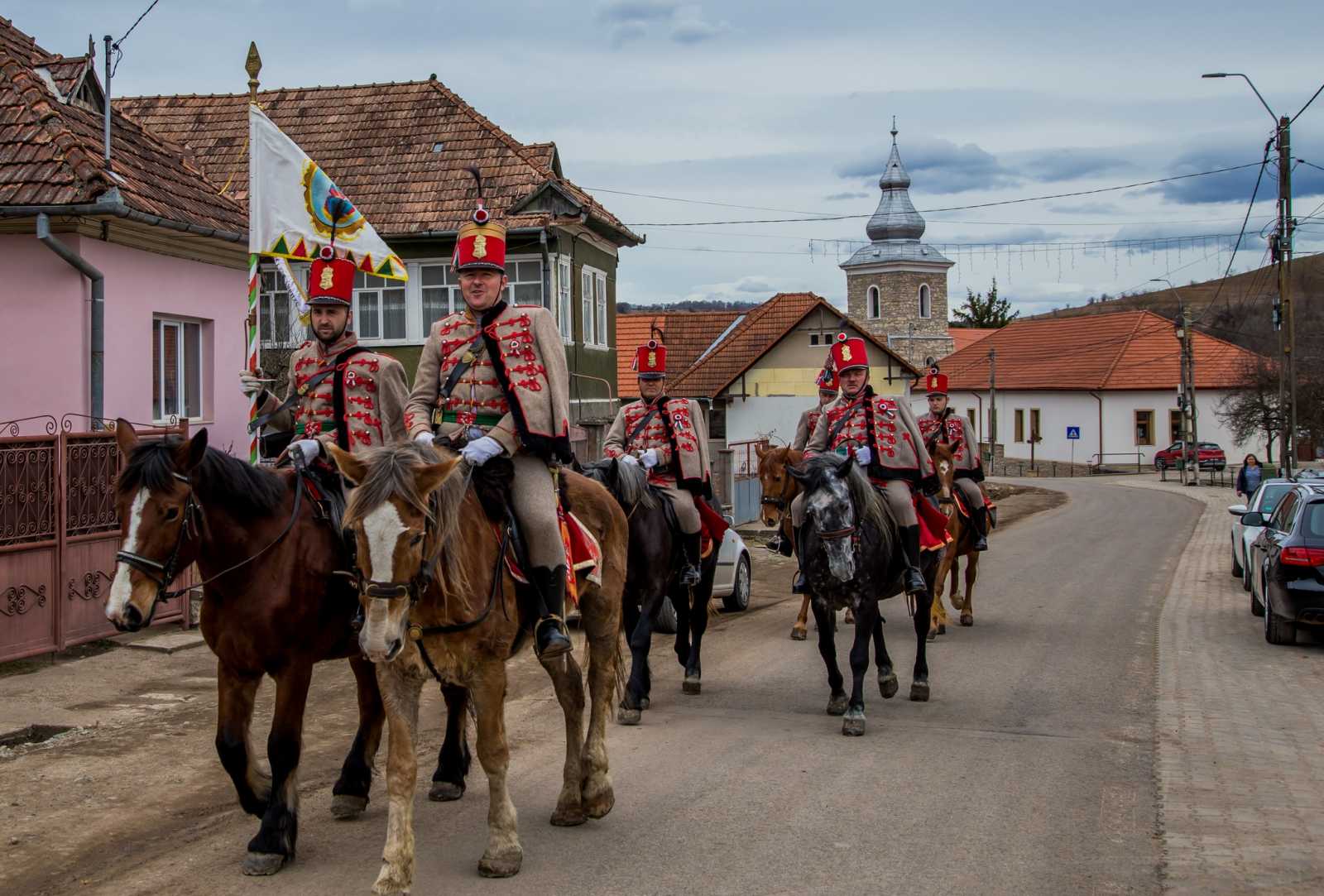 A huszárok nemcsak felvonultak, oktattak is | Fotó: Kulcsár Mária