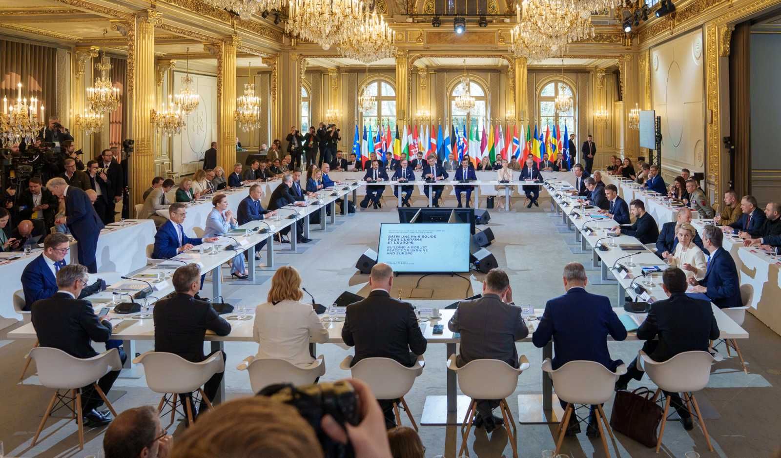 Párizsban egyeztettek | Fotó: presidency.ro