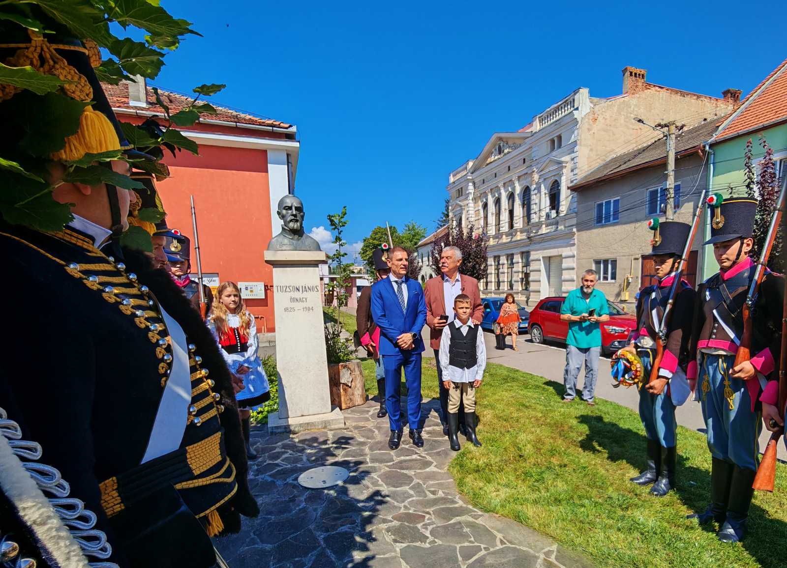 Tuzson Bence miniszter és Tamás Sándor, Kovászna Megye Tanácsának elnöke | A szerző felvételei