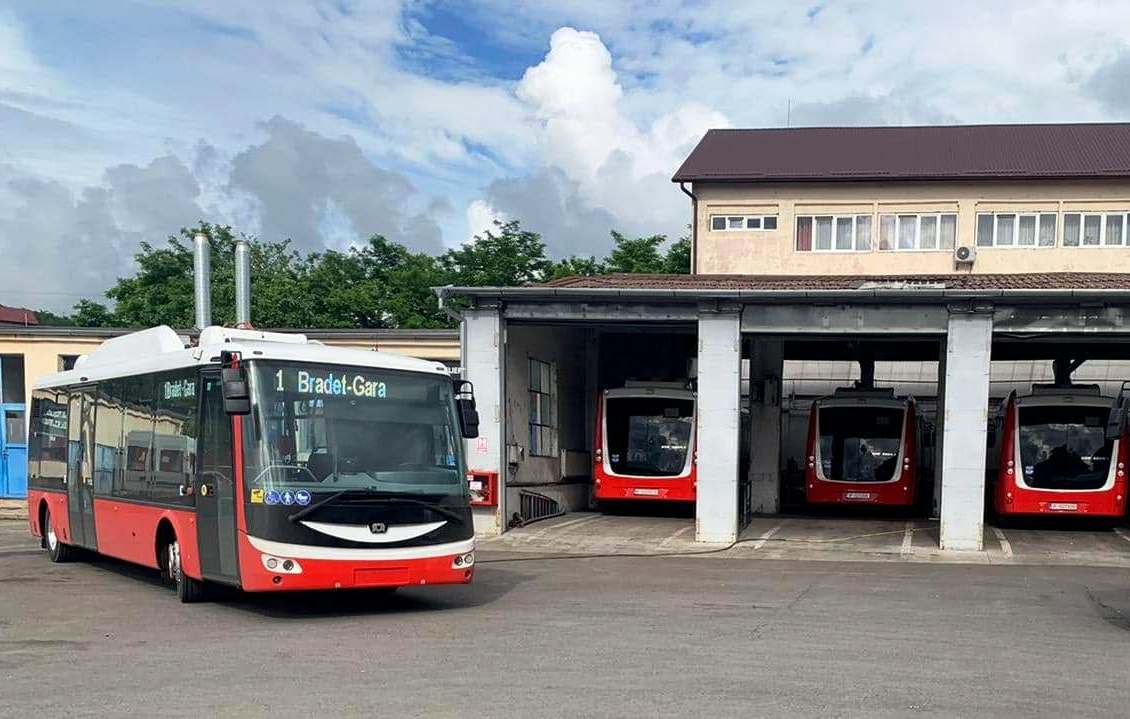 Még nem teljes a flotta, de már beüzemelték az eddig megérkezett buszokat | Fotó: Kulcsár Mária