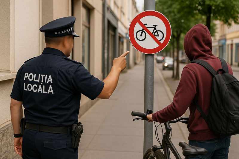A járda a gyalogosoké | Illusztráció: ChatGTP/WeRadio