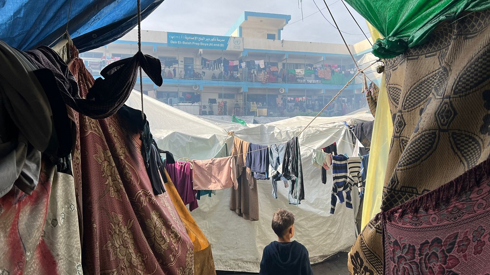 Tagadja Netanjahu a kiéheztetést | Fotó: UNRWA Facebook oldala