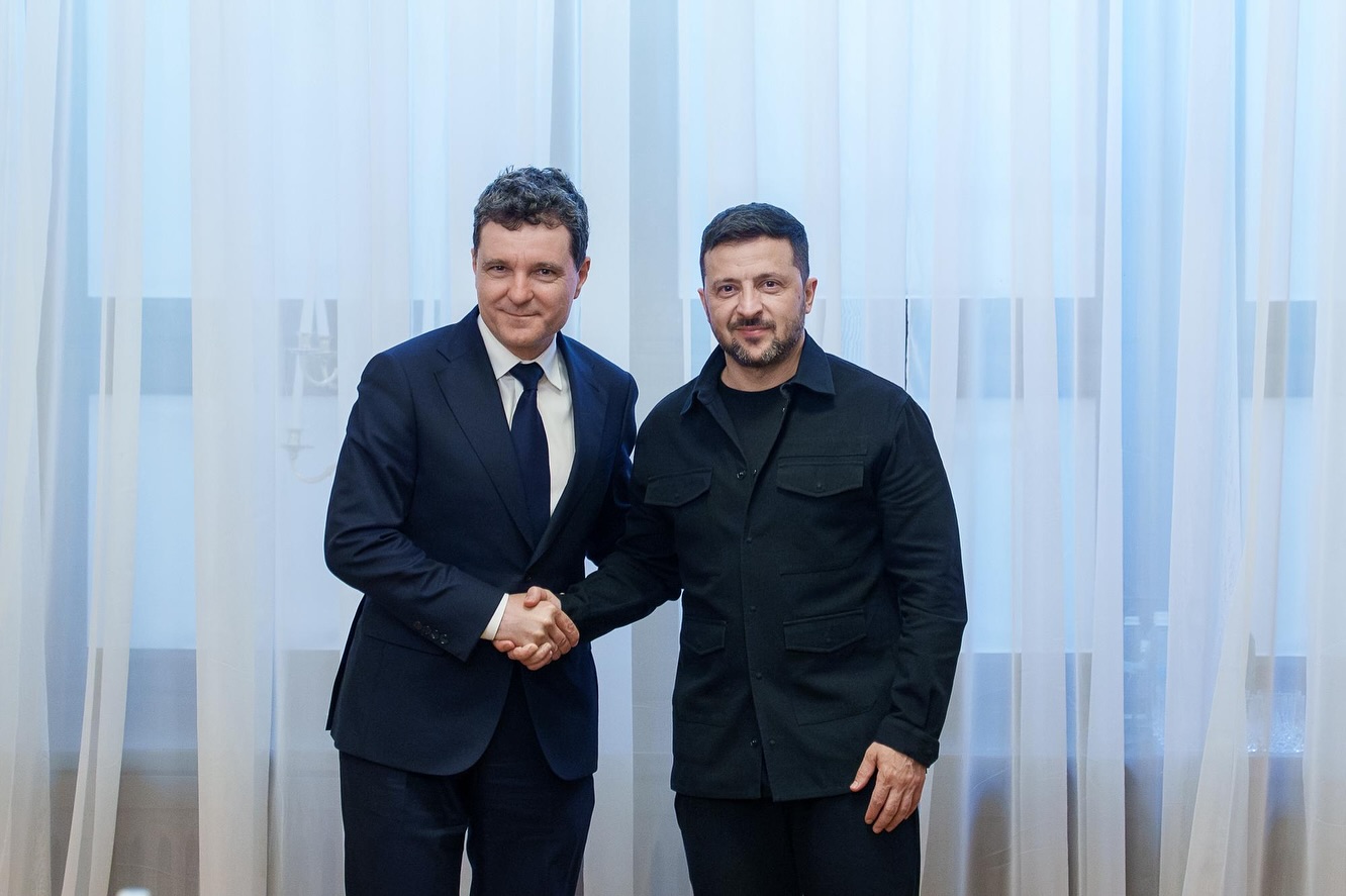 Dan és Zelenszkij: román támogatás Fotó: Nicusor Dan Facebook oldala
