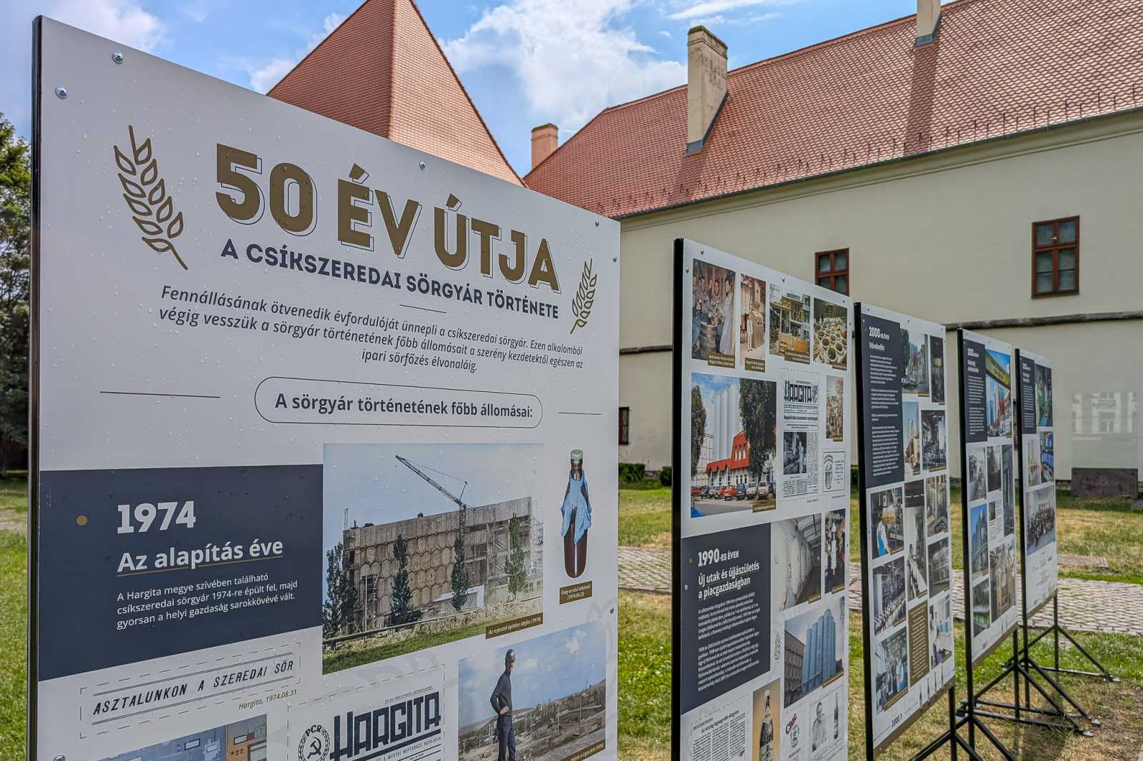 Szabadtéri kiállítás a Csíki Székely Múzeumban | Fotó: Csíki Székely Múzeum