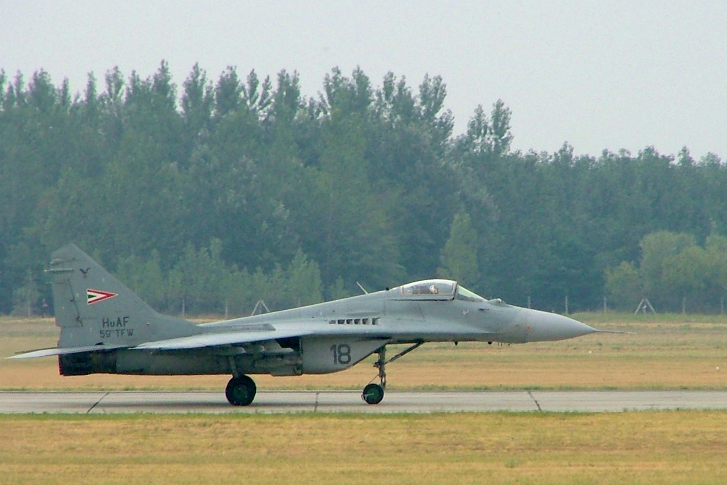 A magyar légierő egyik MIG-29-ese | Fotó: Wikipedia