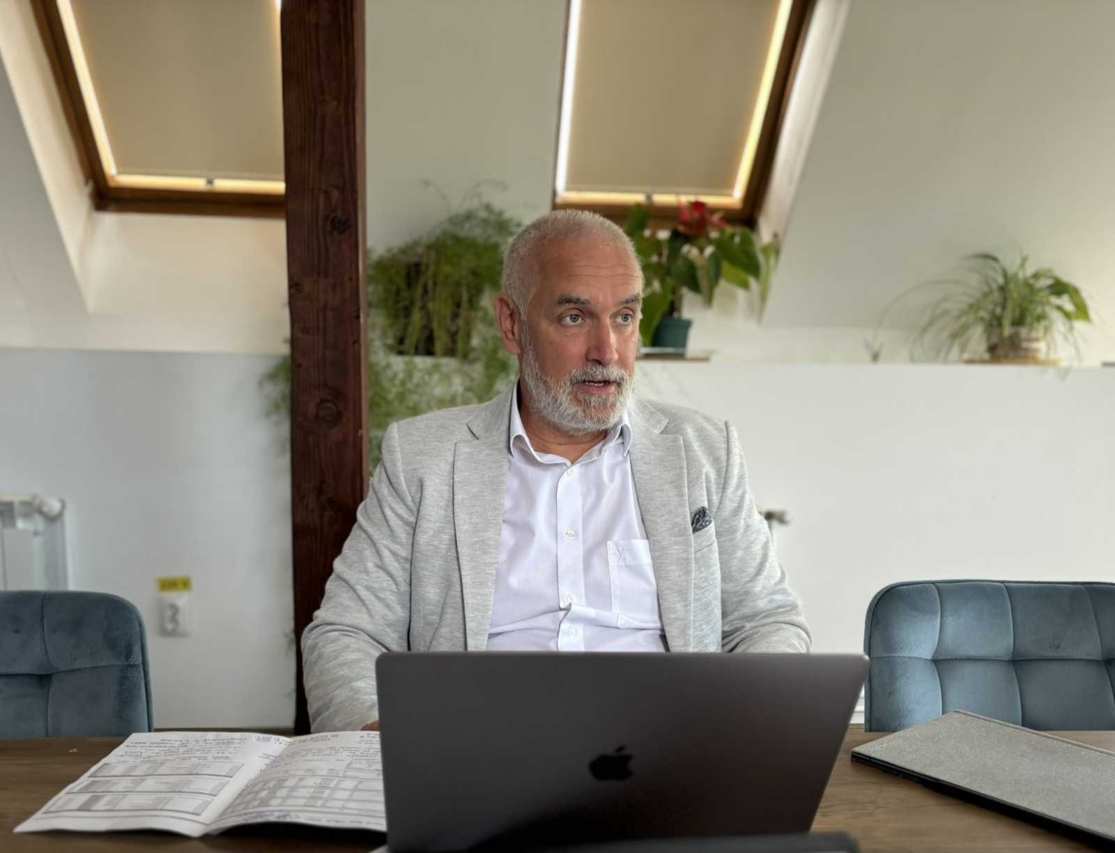 Édler András a háromszéki vállalkozások helyzetét ismertette | Fotó: Kovács Zsolt