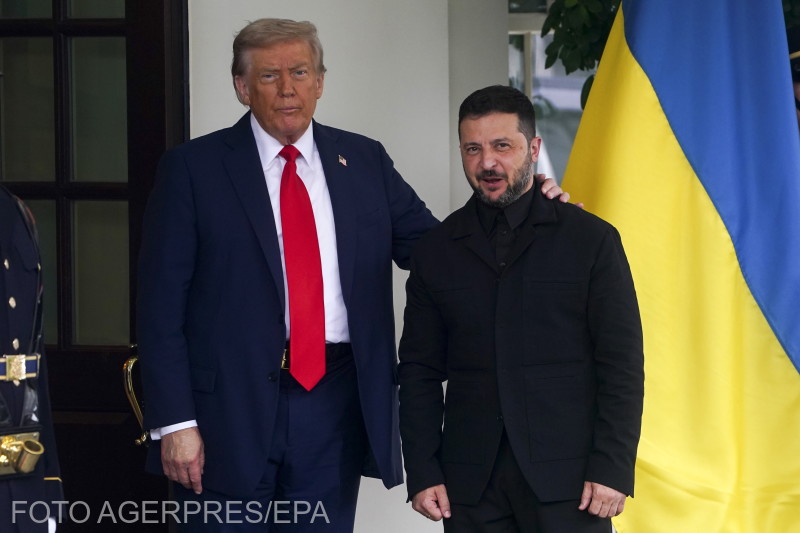 A következő lépés egy találkozó megszervezése Zelenszkij és Putyin között | Fotó: Agerpres/EPA