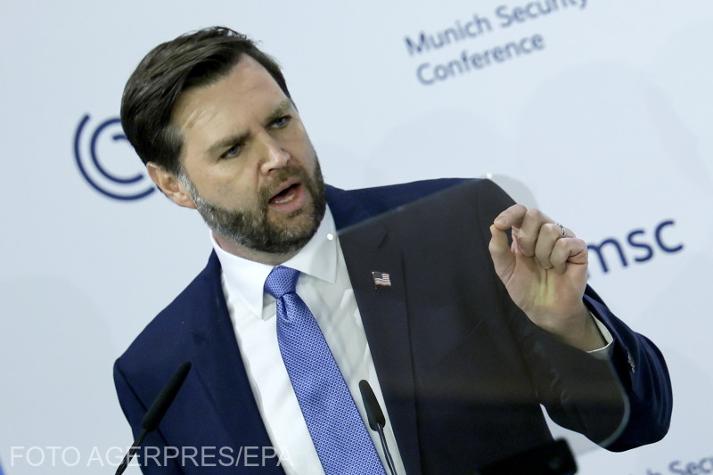 J.D. Vance szerint az európai országoknak kell viselniük a költségek oroszlánrészét Fotó: Agerpres