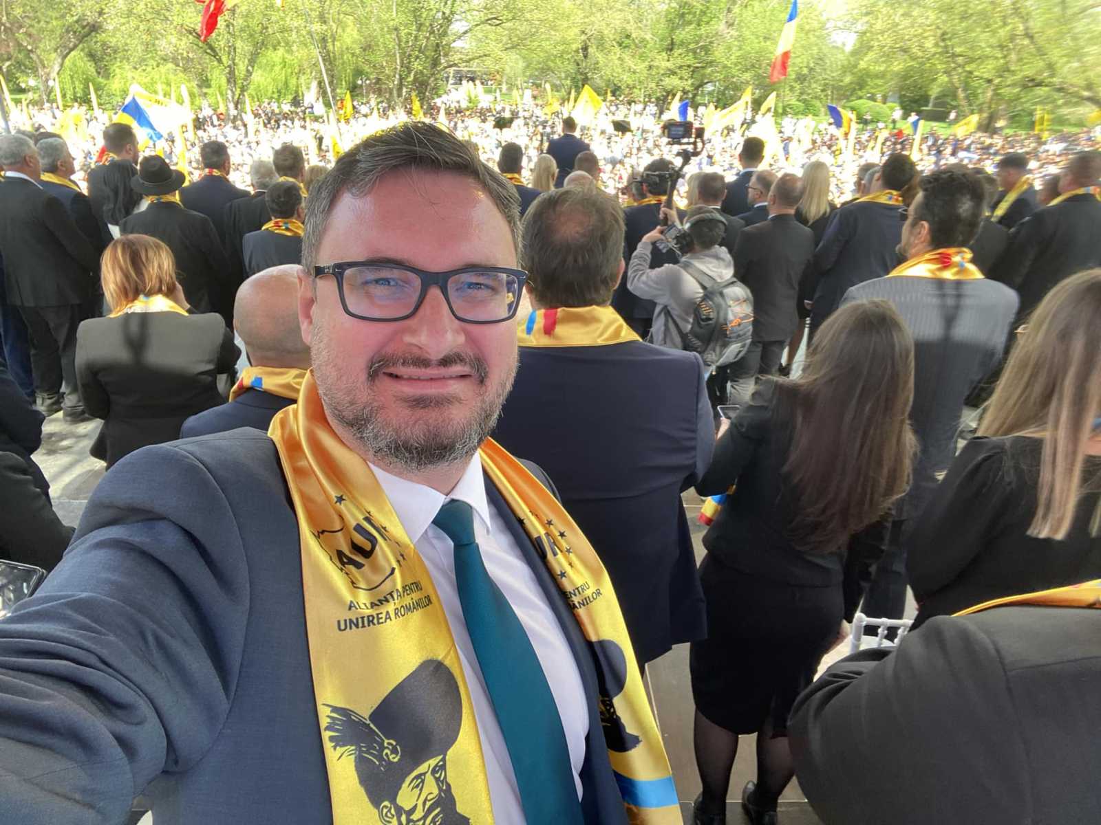 Az AUR-politikus szerint a román nemzetiségű állampolgárok erőszakos etnikai tisztogatásnak vannak kitéve Fotó: Dan Tanasa Facebook oldala