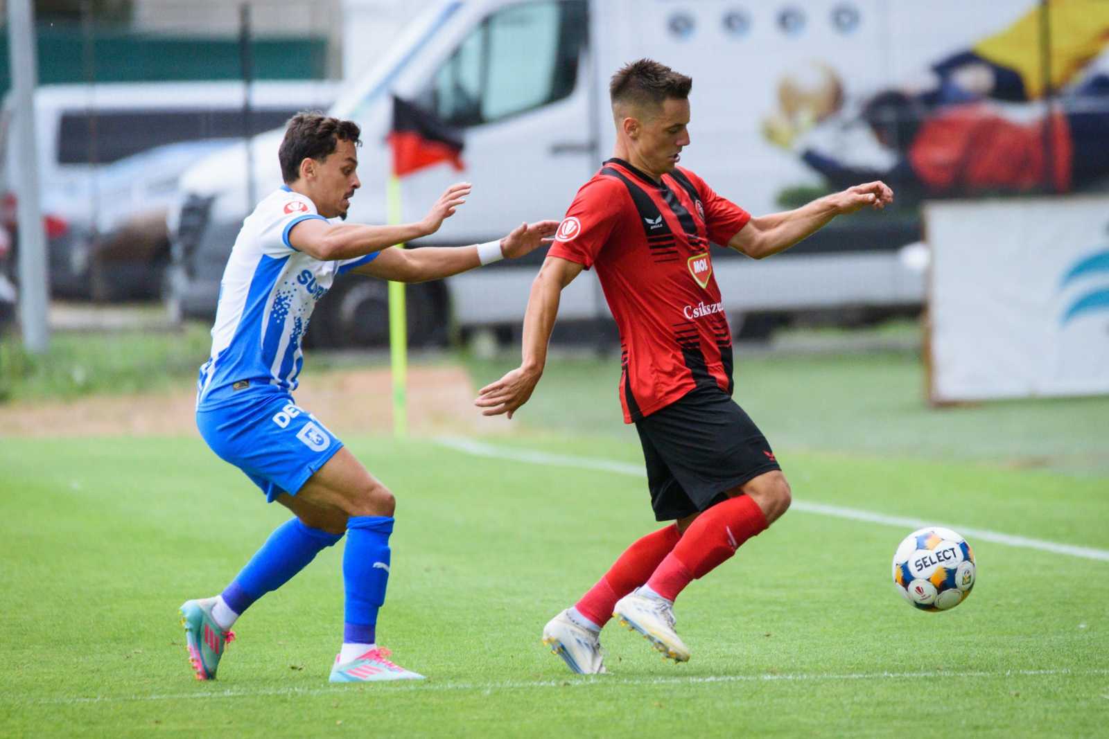 Pászka Lóránd az előző fordulóban mutatozott be az FK színeiben | Fotó: FK Csíkszereda 