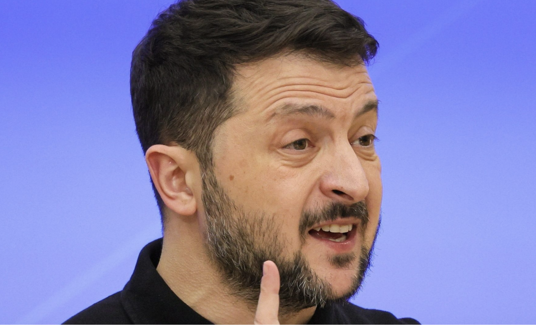 Volodimir Zelenszkij ukrán elnök 2025. január 15-én | Fotó: MTI/EPA/PAP/Pawel Supernak
