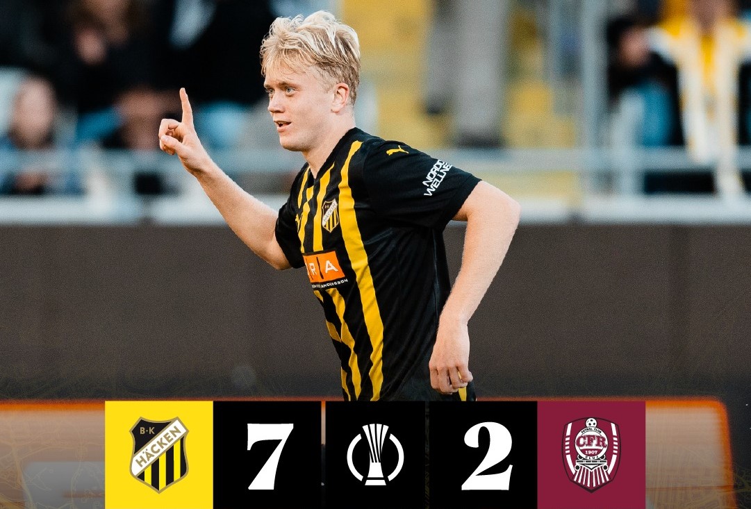 Gáláztak a svédek | Fotó: Facebook/BK Häcken