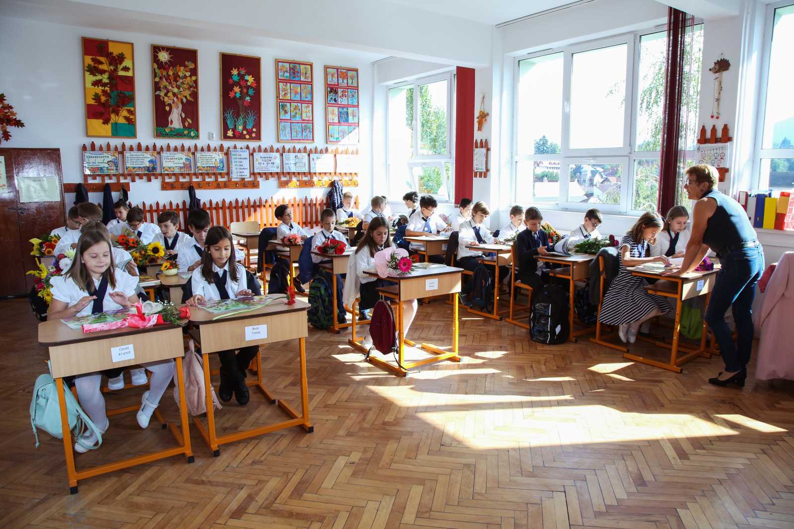 Várhatóan nem lesz ünnepélyes fogadtatás az iskolákban | Fotó: Fodor Zsuzsánna (archív)