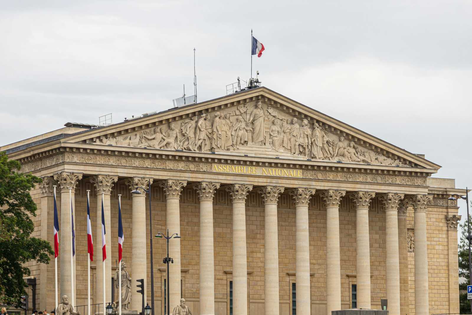 A francia nemzetgyűlés épülete Párizsban | Fotó: Pexels 